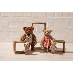 Steiff 007170 Teddybär Ben und Mila Geschwister Set