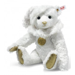 Steiff 007293 Teddies for tomorrow White Christmas Teddybär 30cm