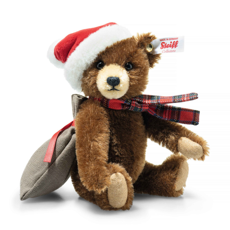 Steiff 007514 Teddybär Weihnachtsmann 18 cm