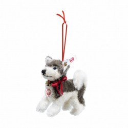 Steiff 684098 Husky Ornament 10cm