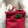 Steiff 005879 Santa Teddybär mit Licht 29 cm