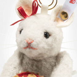 Steiff 005886 Weihnachtsbäckerei Maus Ornament 9 cm