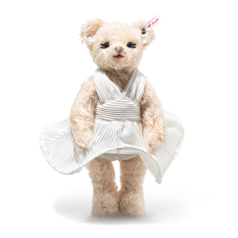 Steiff 007514 Teddybär Weihnachtsmann 18cm braun - Neuheit 2023