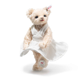 Steiff 007514 Teddybär Weihnachtsmann 18cm braun - Neuheit 2023
