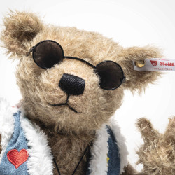 Steiff 007514 Teddybär Weihnachtsmann 18cm braun - Neuheit 2023