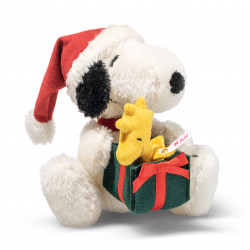 Steiff 356414 Snoopy mit Woodstock - Weihnachtsedition 16 cm