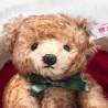 Steiff 005770 Igel und Teddybär in Weihnachtsmütze 14 cm