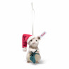 Steiff 005800 Weihnachtsmaus Ornament 8 cm