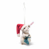 Steiff 005800 Weihnachtsmaus Ornament 8 cm