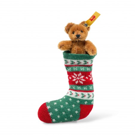 Steiff 026775 Mini Teddybär in Socke 8 cm